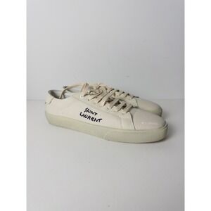 NWT Saint Lauren Womens Court Classic Panna Elbalight Alpha‎ SL 06 US 11